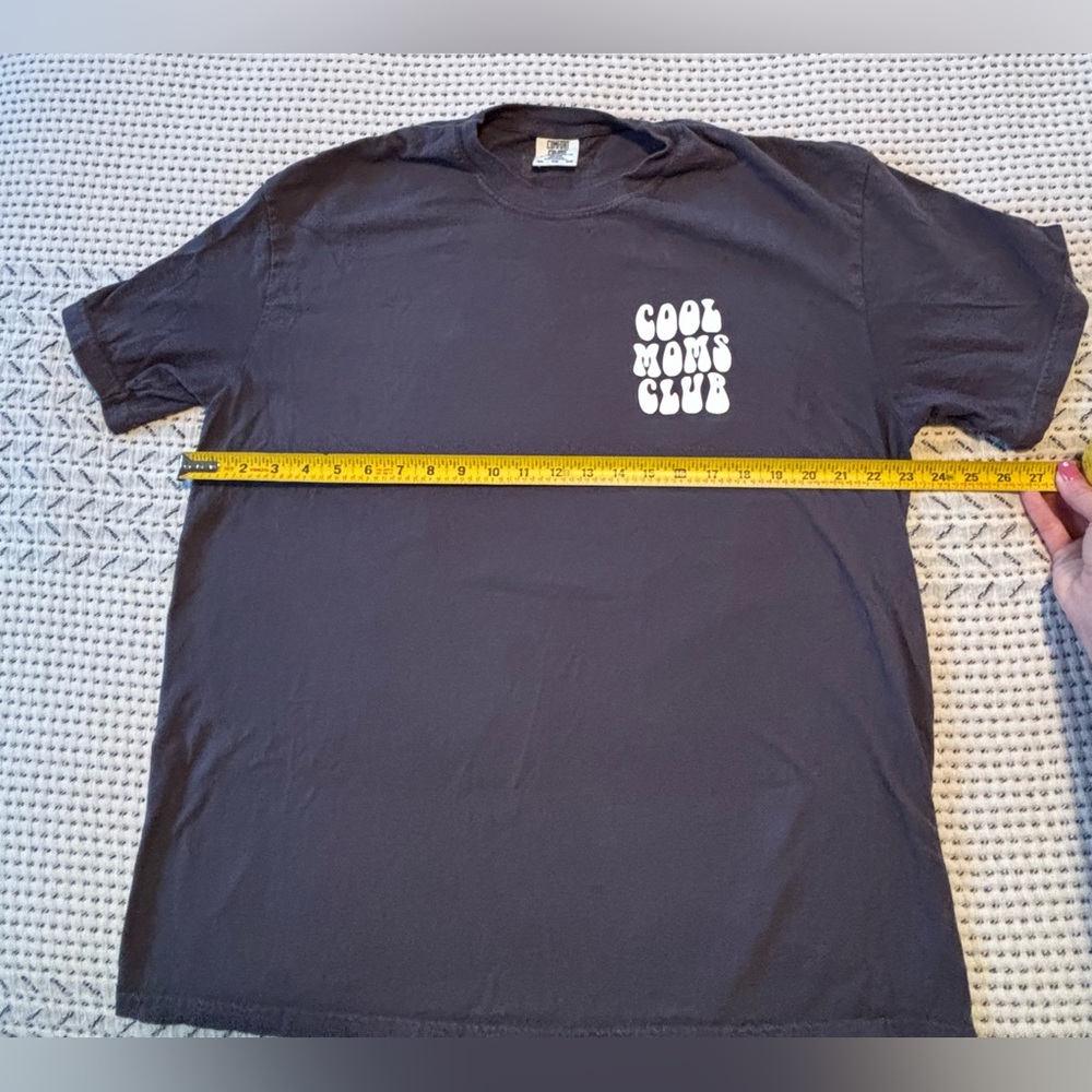 Hubs & Hers Charcoal Cool Moms Club Tee